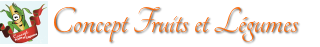 Concept Fruits et L&eacute;gumes